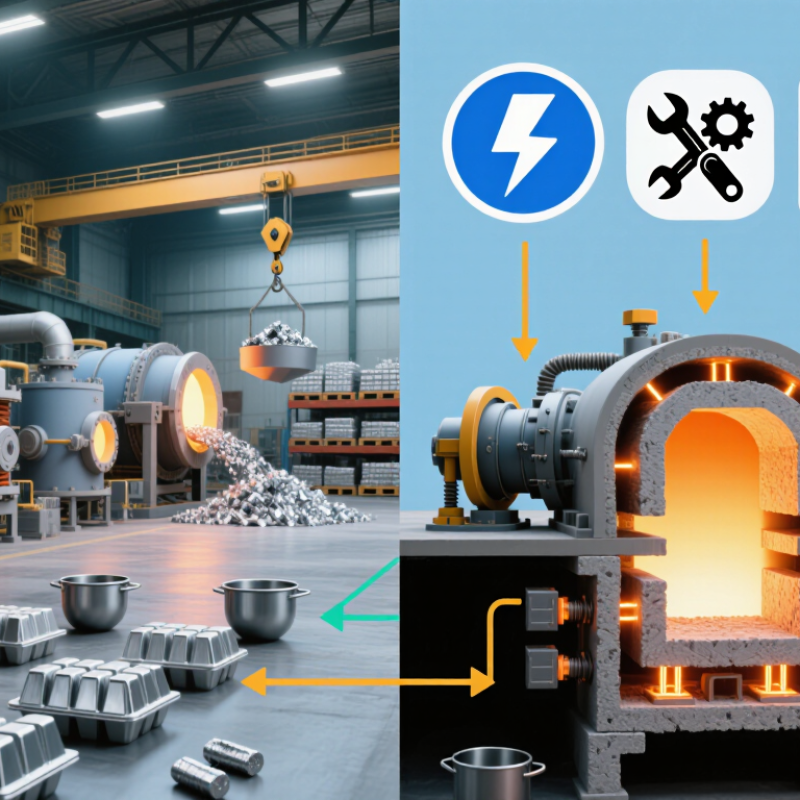 How to Choose the Best Aluminium Melting Furnace?