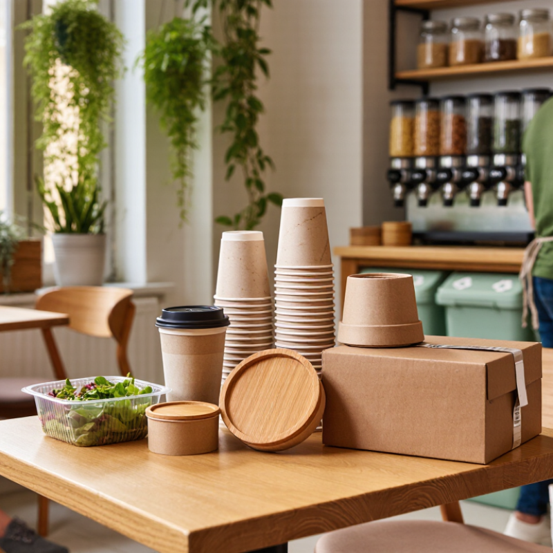 Top 10 Eco Friendly Packaging Tips for Cafes?