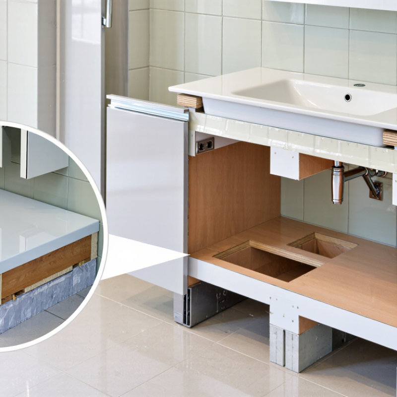 How to Waterproof MDF for Bathroom Vanity Use in China?
