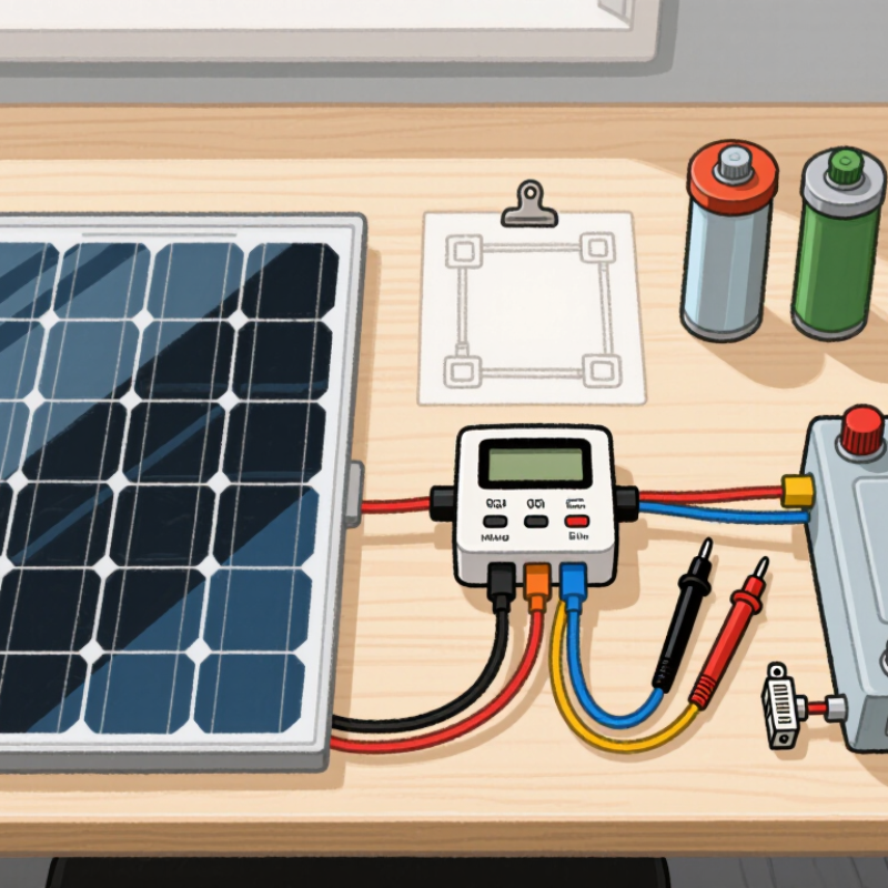 How to Connect a Solar Panel to a Battery Charger?