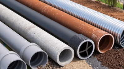 2026 Best Drainage Pipe Types for Global Buyers