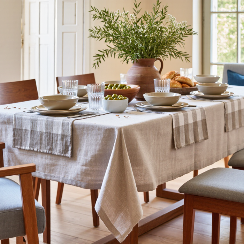 What Are the Top Dining Room Tablecloth Trends?