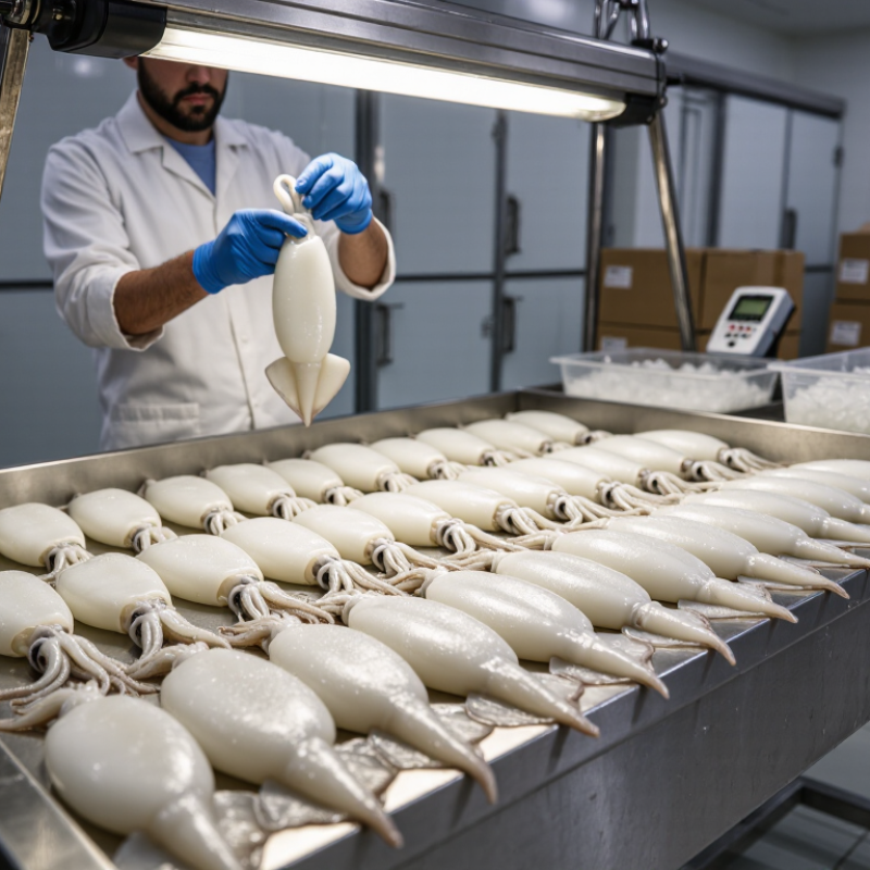 How to Source Frozen Squid Tubes for Global Buyers?