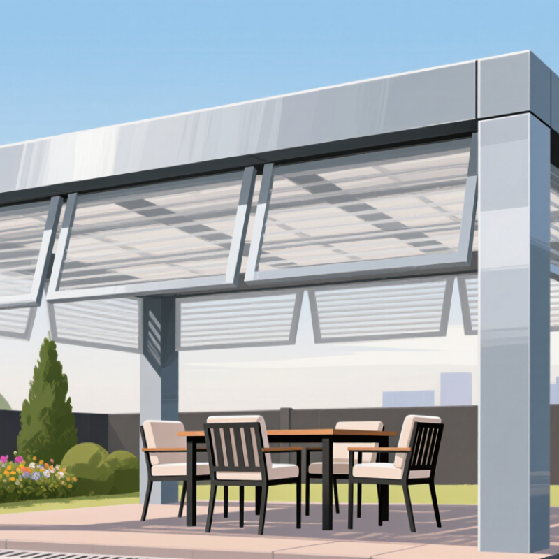 China Top Louvered Roof Gazebo Manufacturer and Supplier