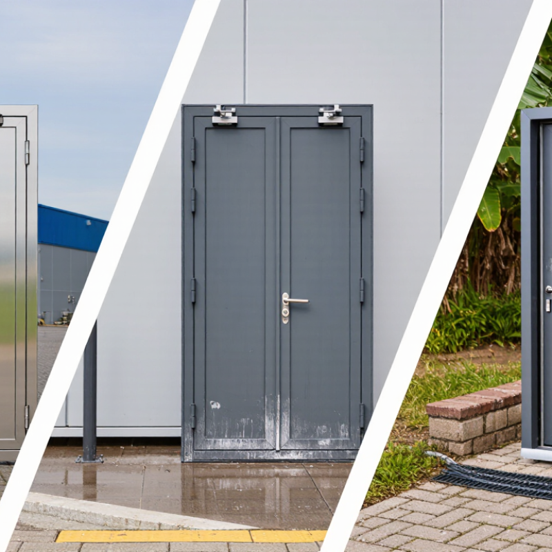How to Choose Metal Exterior Doors for Global Projects?