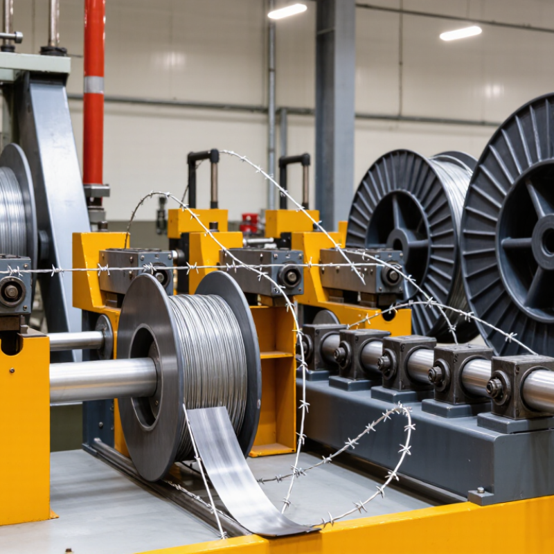 What Is a Barbed Wire Making Machine?
