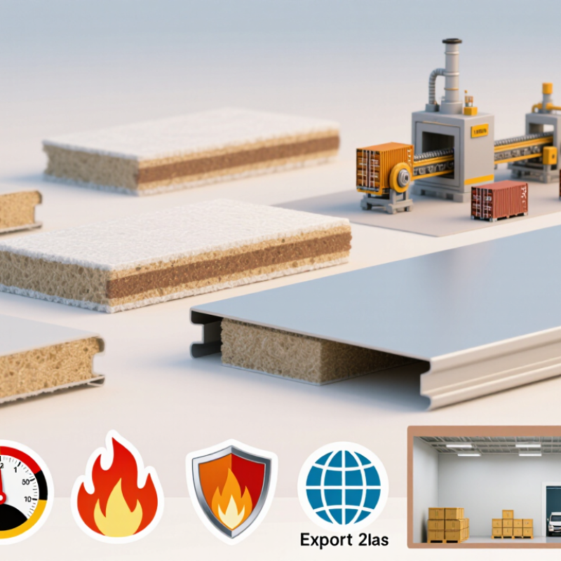 Top PU Sandwich Panels Manufacturers for Global Buyers