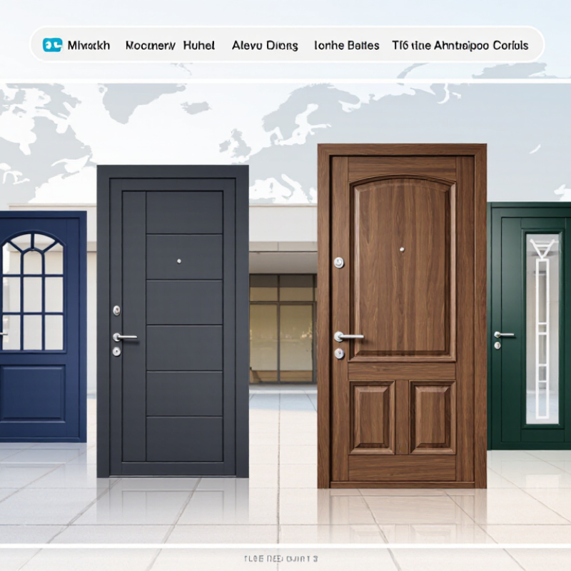 What Are the Top Coloured uPVC Doors for Global Buyers?