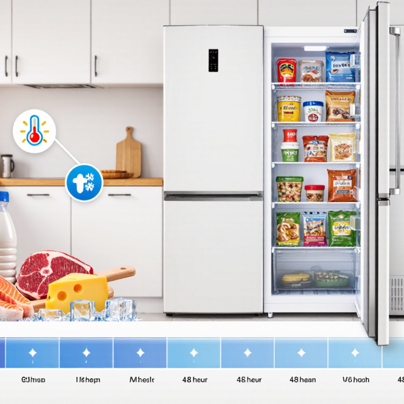 China Top Fridge How Long Can a Fridge Last Without Power?