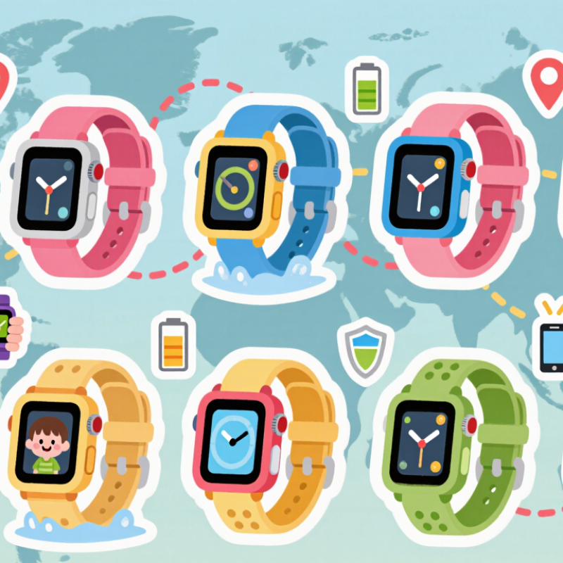 Top 10 4G LTE Kids Smartwatch Types for Global Buyers?