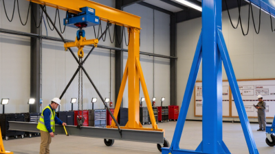 7 Tips for Choosing the Right Mobile Gantry Crane