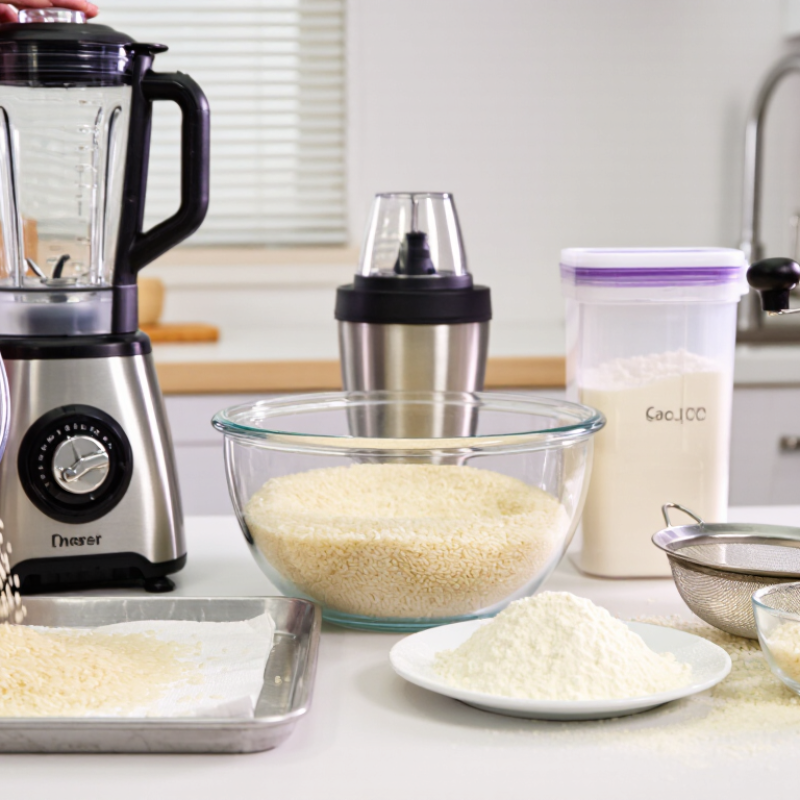 ¿Cómo moler arroz para hacer harina en casa sin molino 2026?