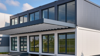 2026 Best Outdoor Modular Office Building for Global Buyers