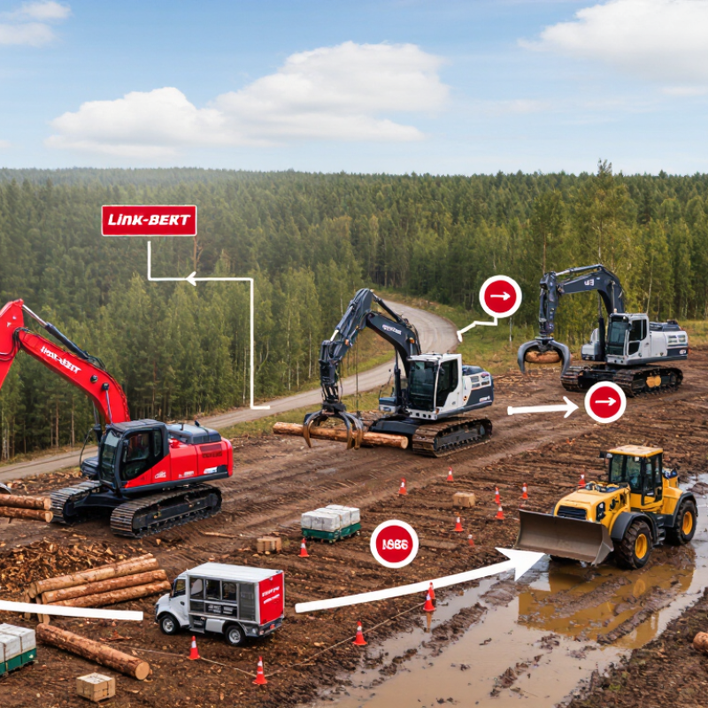 Top Link Belt Logging Equipment for Global Buyers?