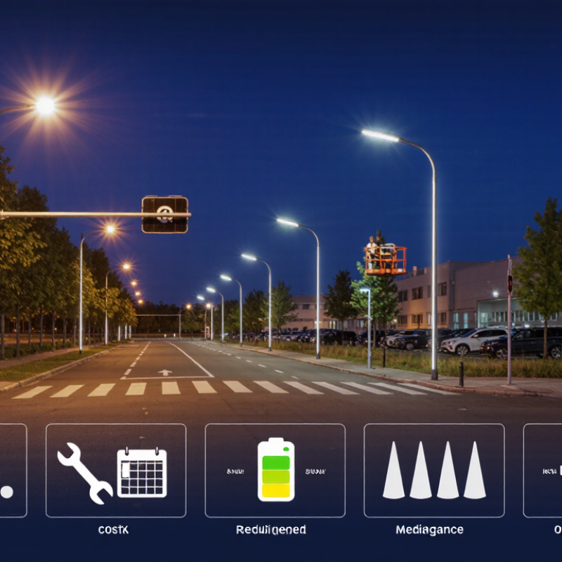¿Las 5 mejores ventajas y ROI de las farolas LED comerciales?