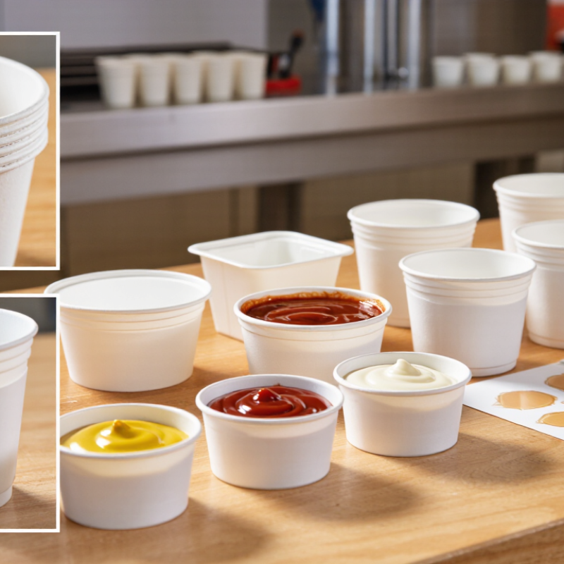 How to Choose the Best Sauce Cup Paper for Global Sourcing?