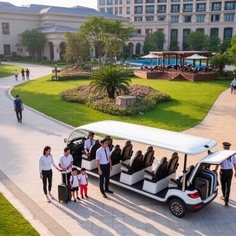 What Is a Hotel Electric Guest Buggy Used For?