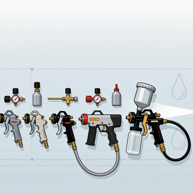 Top 10 Types of Oil Spray Guns for Global Buyers