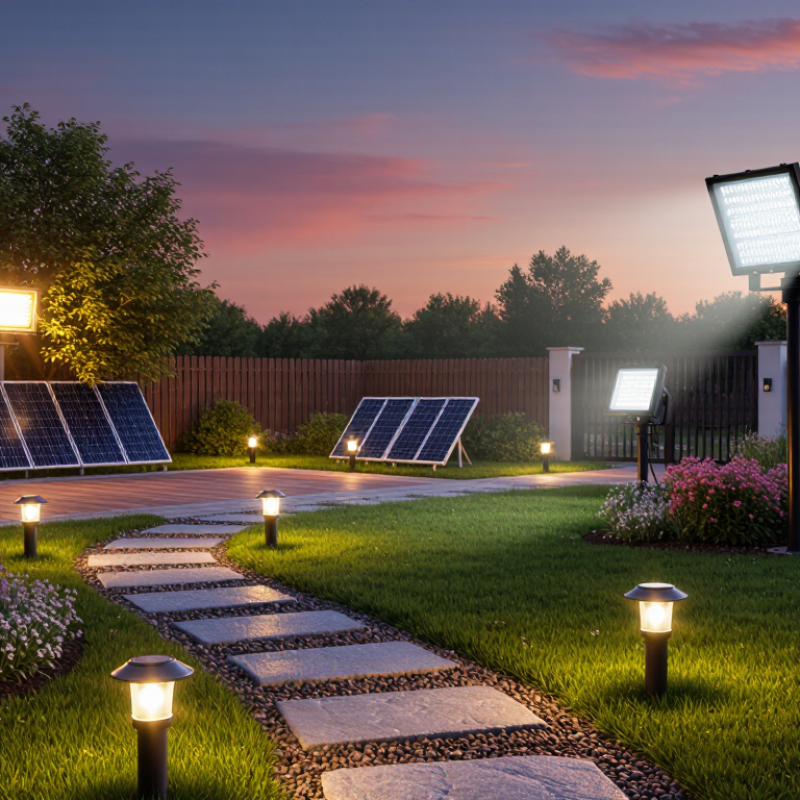 How Bright Are Solar Outdoor Lights and How to Choose?