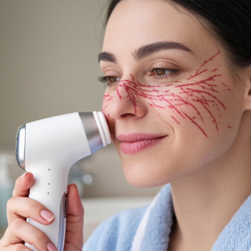 Can At Home Beauty Devices Cause Broken Capillaries?