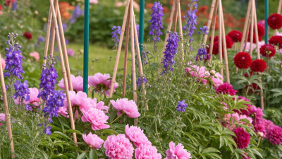 What Are the Best Tall Flower Supports?