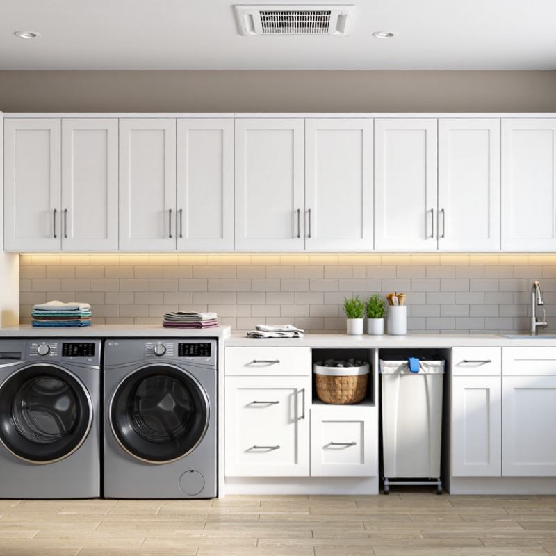 Top 10 Laundry Room Layout Ideas With Overhead Cabinets
