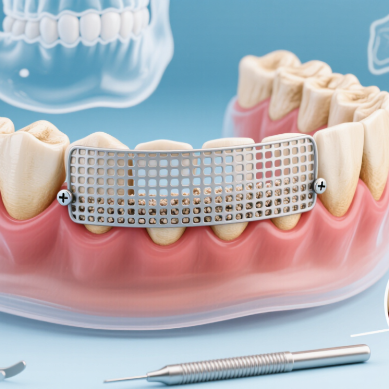 How Does Titanium Mesh Support Bone Regeneration?