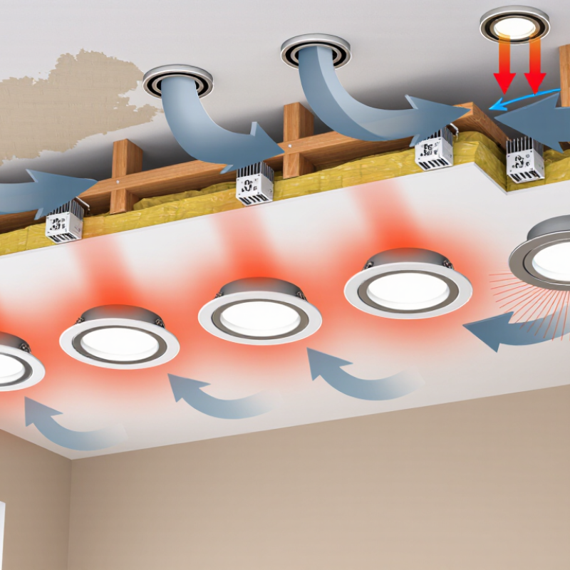 Top 10 Ways to Solve Overheating in Recessed LED Downlights