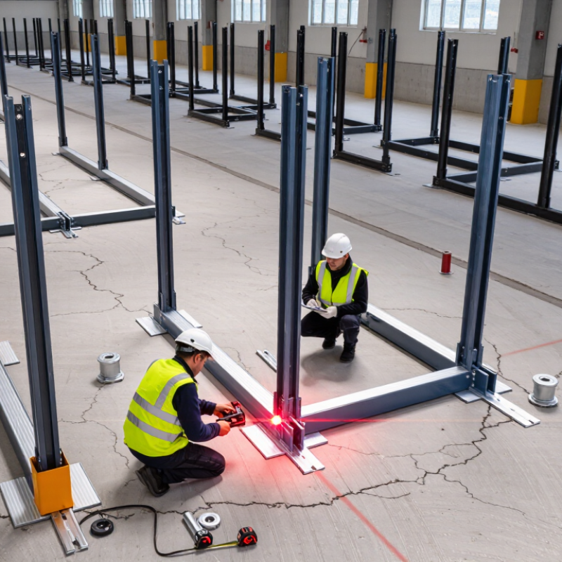 How to Anchor Heavy Duty Racks on Uneven Concrete Floors?