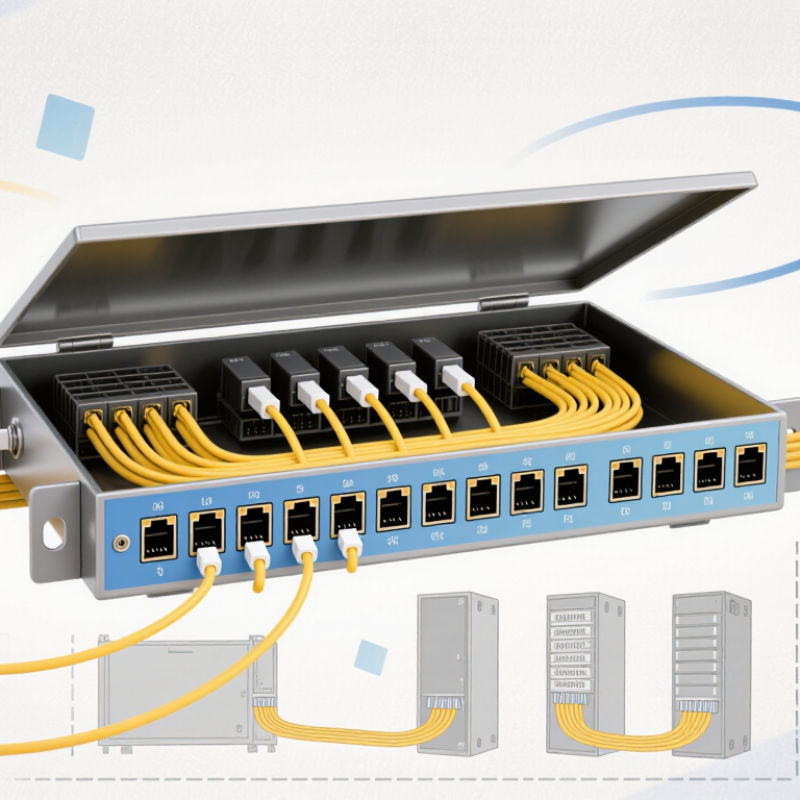 What Is a 12 Port Fiber Termination Box?
