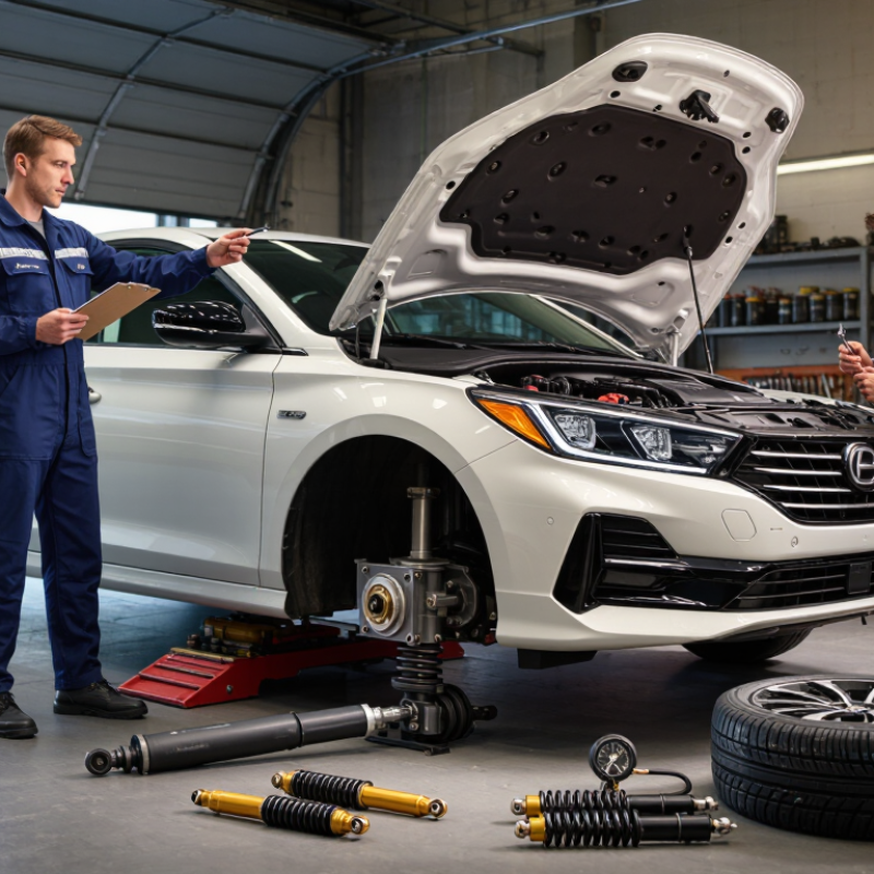 ¿Por qué el coche se siente duro tras reparar la suspensión?