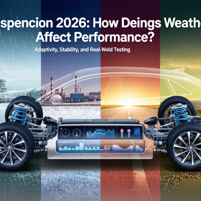 Mejor suspensión 2026 ¿Cómo afecta el clima al rendimiento?