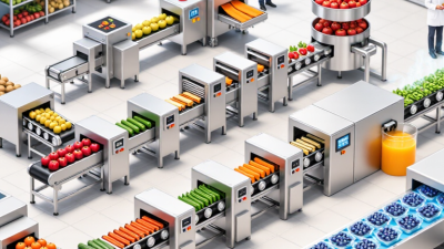 Top 10 Types of Fruit and Vegetable Processing Equipment?