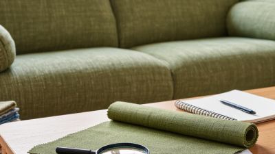 How to Choose Green Upholstery Fabric for Global Sourcing?