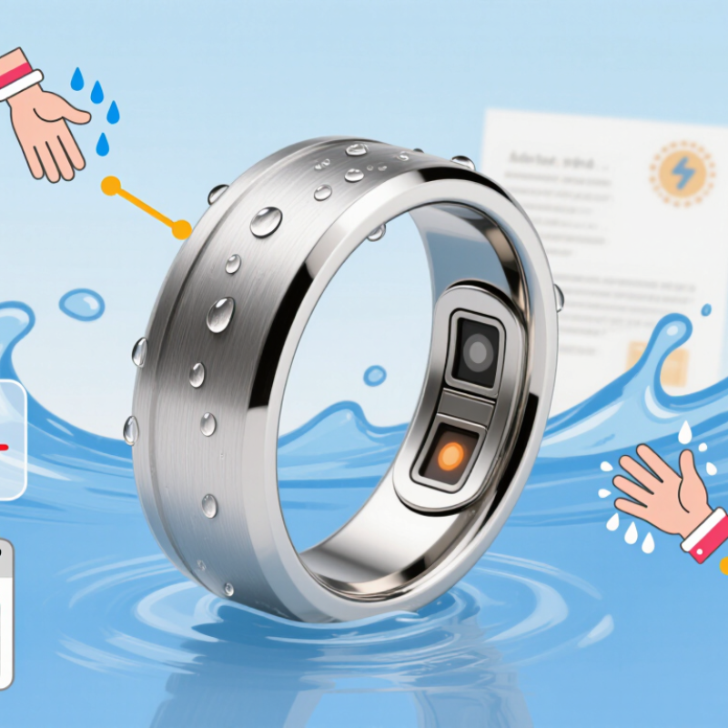 ¿Cómo elegir anillos inteligentes impermeables 5ATM?