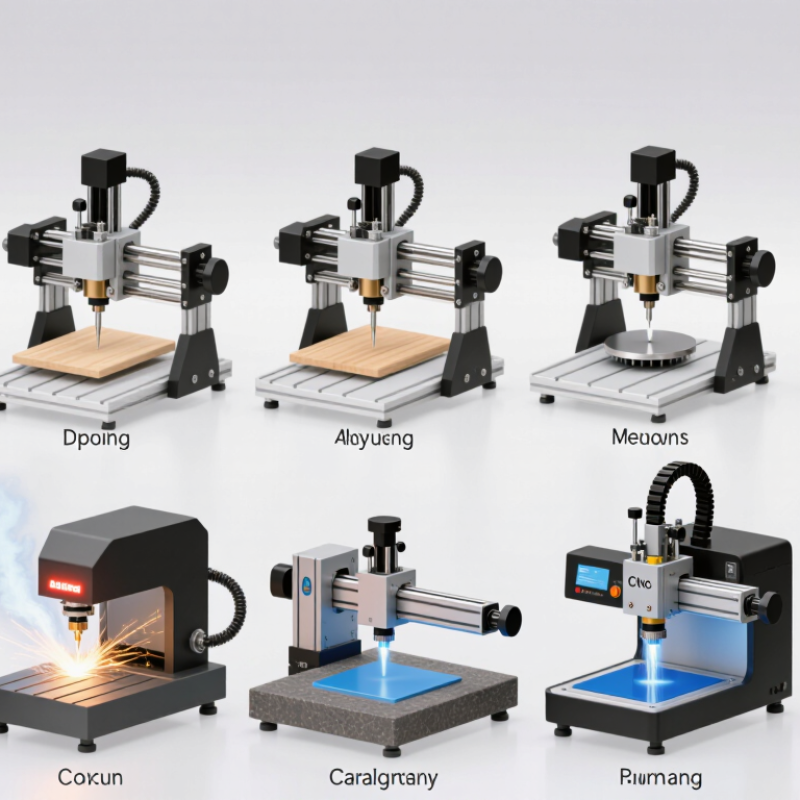 What Are the Top 10 Types of Small CNC Machines?