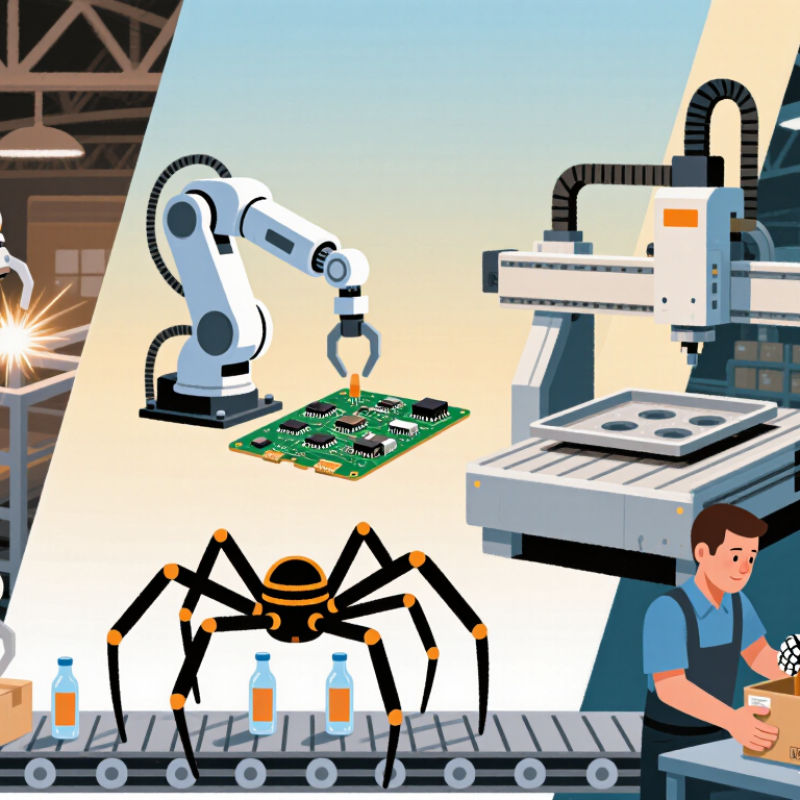 What Are the Top Types of Manufacturing Robots?
