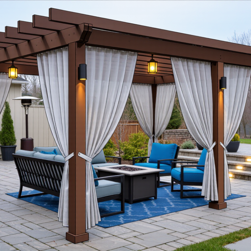 How to Transition an Outdoor Patio Into a Winter Space?