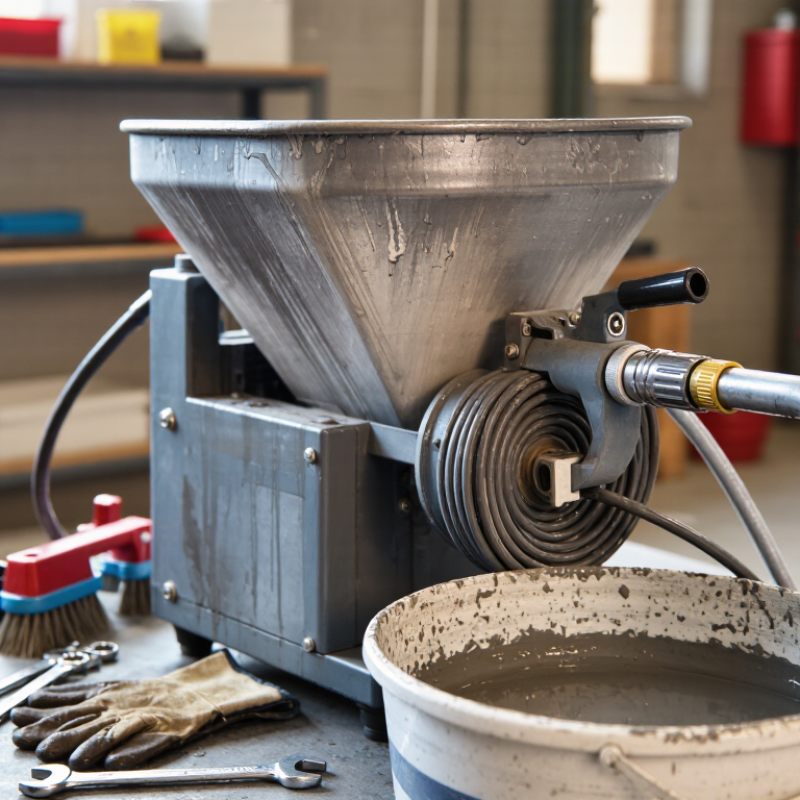 Why Clean a Mortar Spraying Machine After Use?