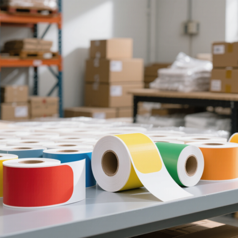 How to Choose Colored Thermal Labels for Your Business