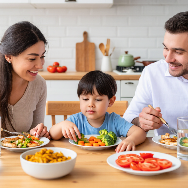 ¿Cómo hacer que los niños coman verduras?