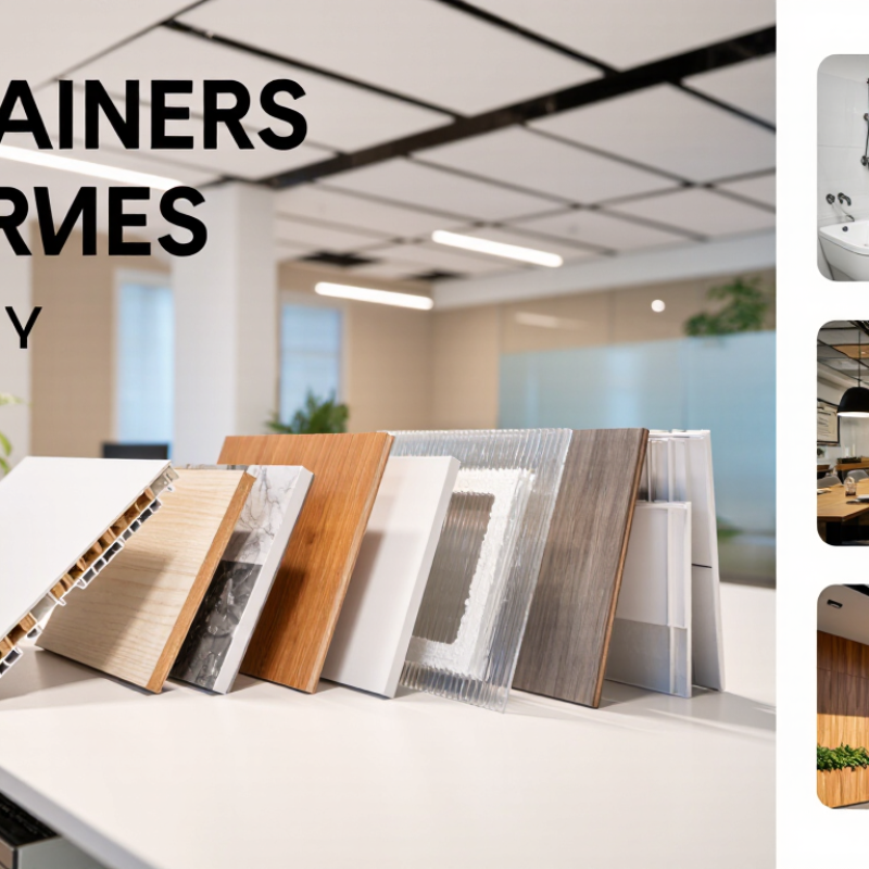 2026 Best Types of Plastic Ceiling Panels for Global Buyers