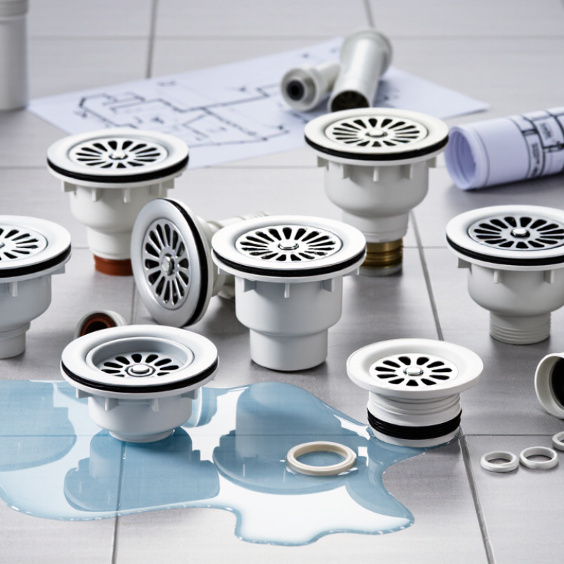China Top Plastic Base Shower Drains Manufacturers
