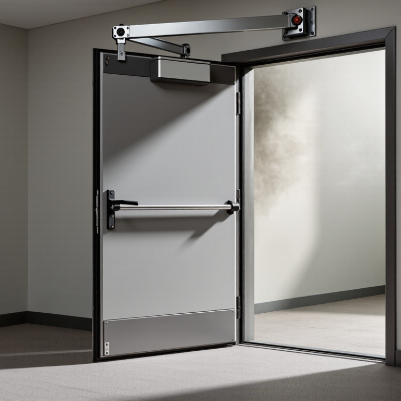 How Do Door Closers Improve Fire Safety?