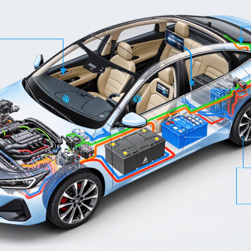 Top componentes del sistema eléctrico vehicular moderno