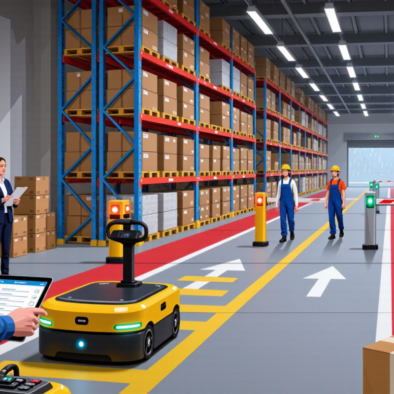 How to Reduce Accidents in Logistics Environments in 2026?