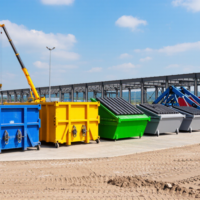 10 Best Construction Waste Containers for Global Buyers
