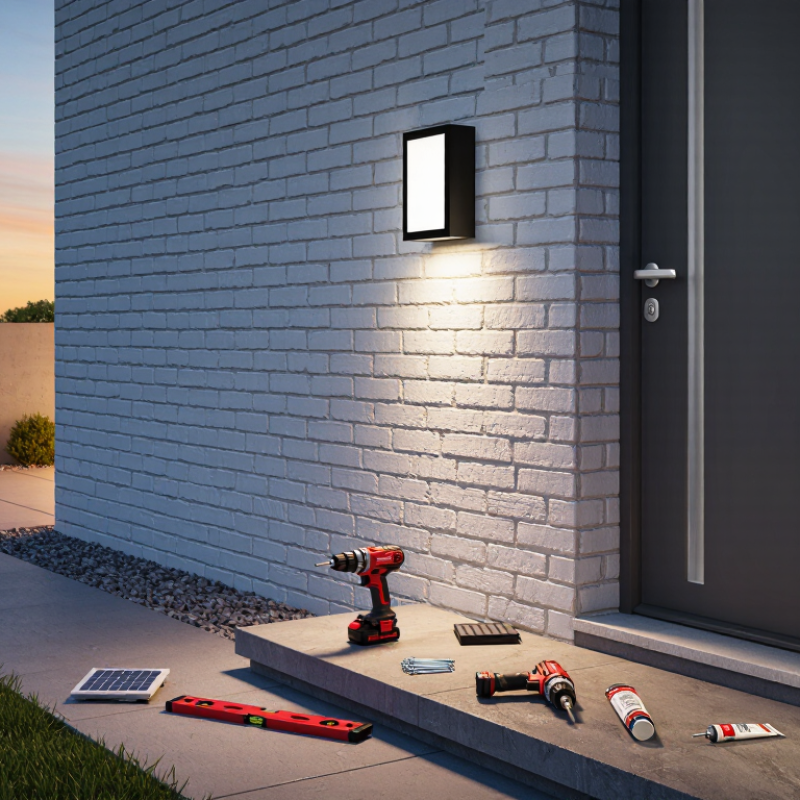 How to Install Outdoor Wall Lights Without Wiring in 2026?