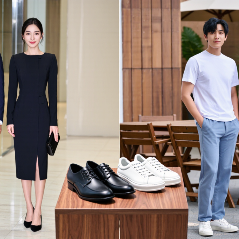 Quais são as diferenças entre roupa casual e formal?