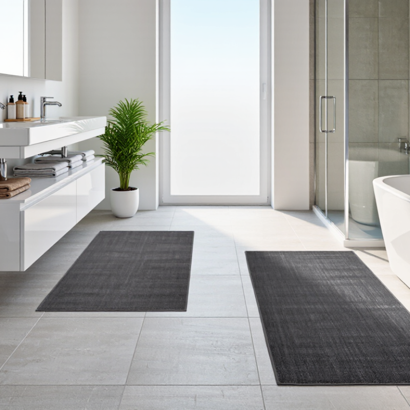 7 Best Long Bathroom Mats for Large Bathrooms